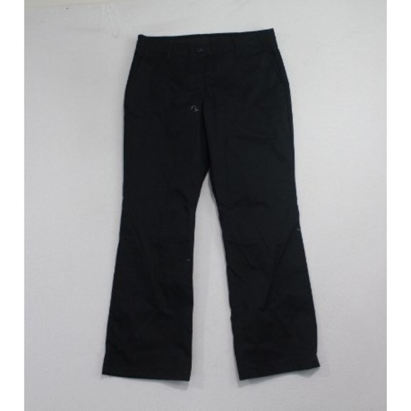 Lands'end Outfitter Women Black Chino Pants Chino Size 10 - Picture 1 of 8